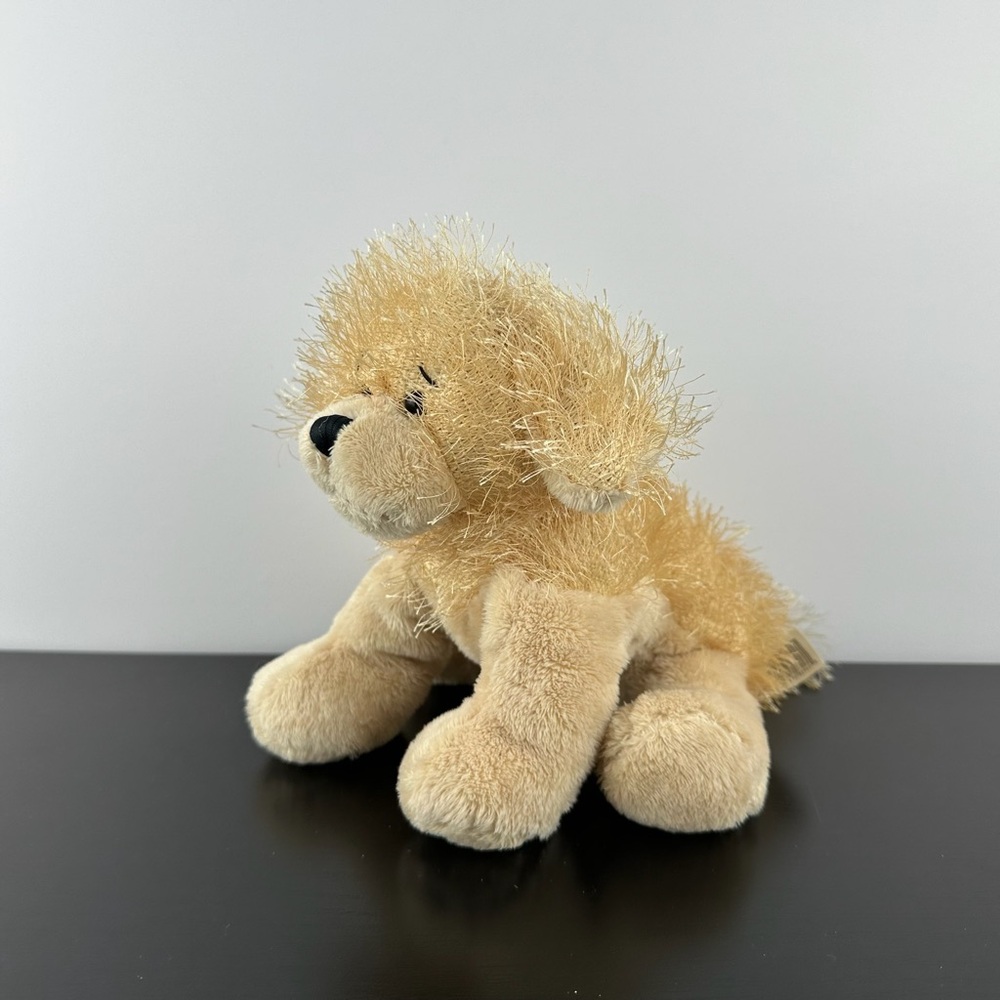 Ganz Webkinz Golden Retriever Puppy Dog 8" HM010 Beige Plush Web Kinz No Code